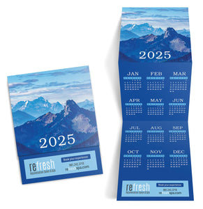 Landscape Tri Fold Calendar
