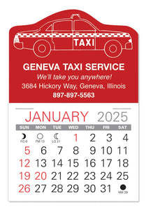 Taxi Value Stick Calendar