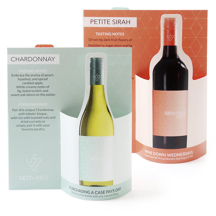 Wine Combo Wave Table Tent