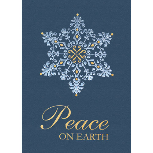 Filigree Snowflake Holiday Card