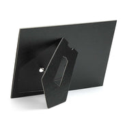 Pop-out easel on back of frame