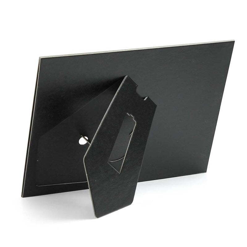 Pop-out easel on back of frame