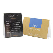Vertical and horizontal custom printed table tents