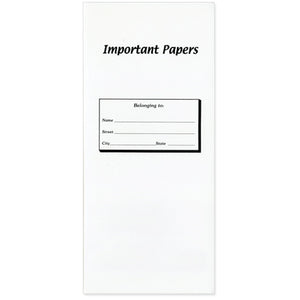 Important Papers Document Pouch