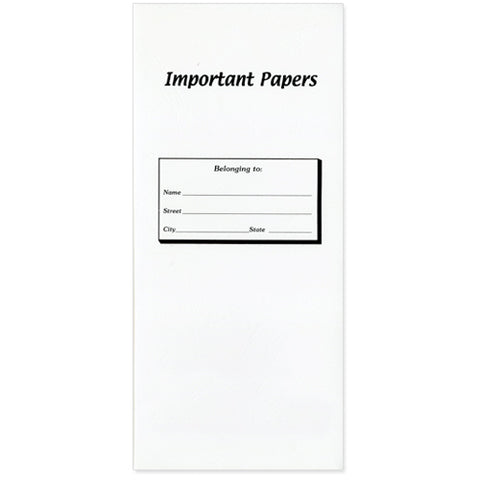 Important Papers Document Pouch