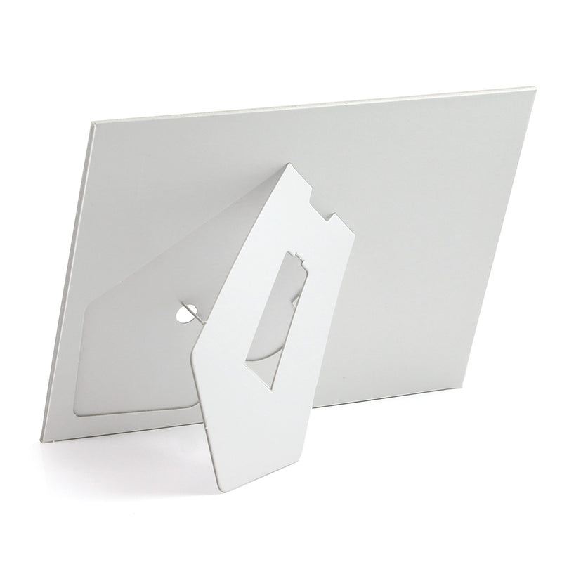 Printed Cardboard Frame for 4x6 or 5x7 Photos β Black or White Backing