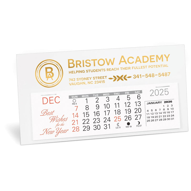 Economizer Desk Calendar