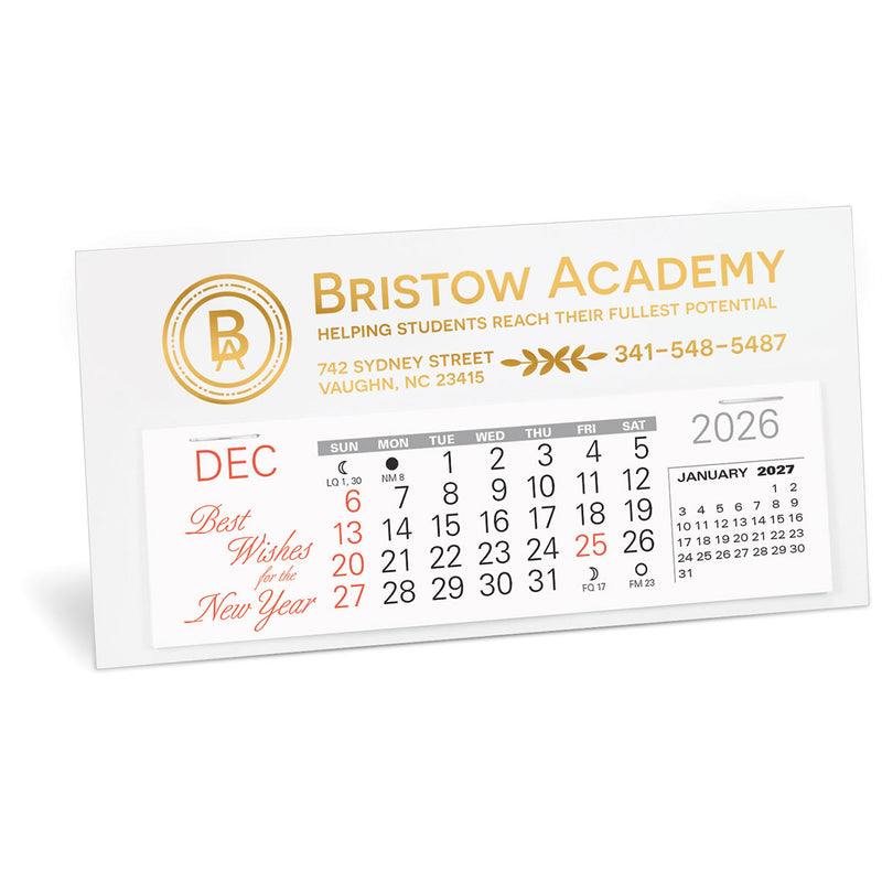 Economizer Desk Calendar