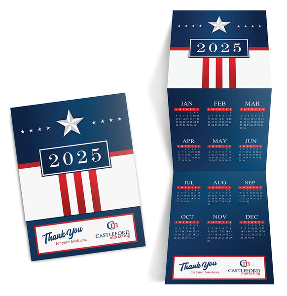 USA Tri Fold Calendar