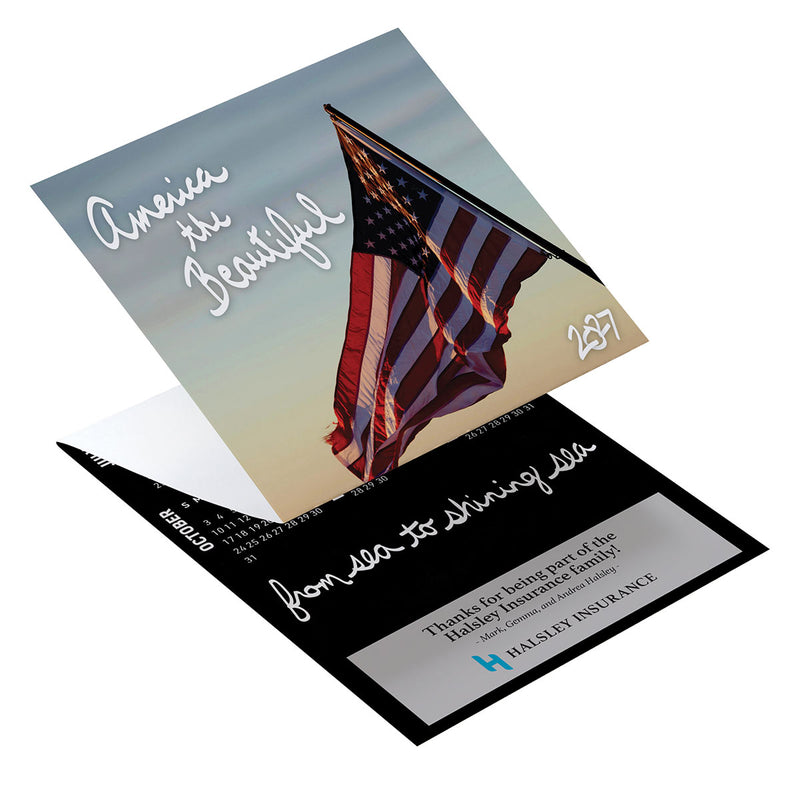 USA Tri Fold Calendar