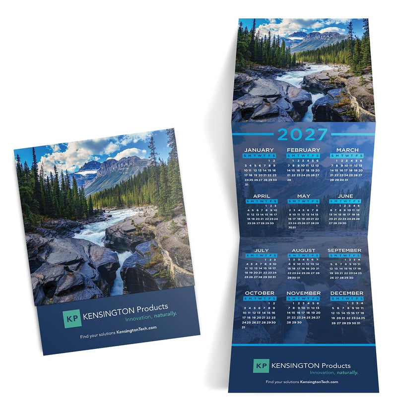 Landscape Tri Fold Calendar