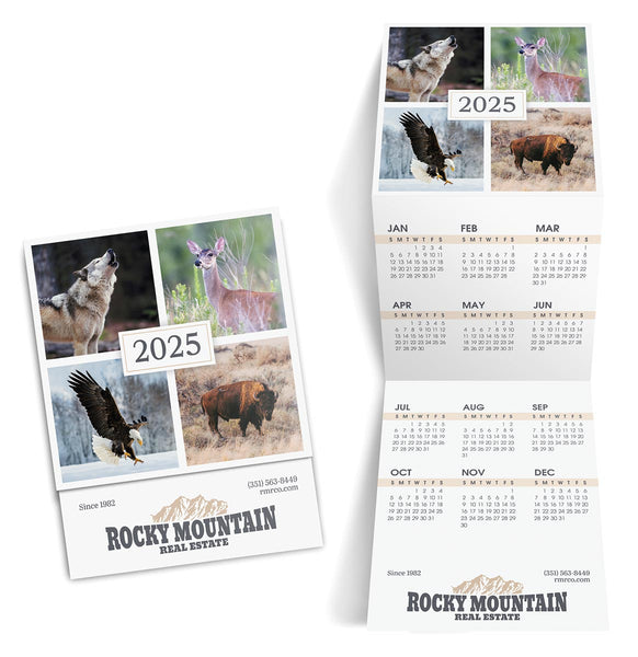 Wildlife Tri Fold Calendar