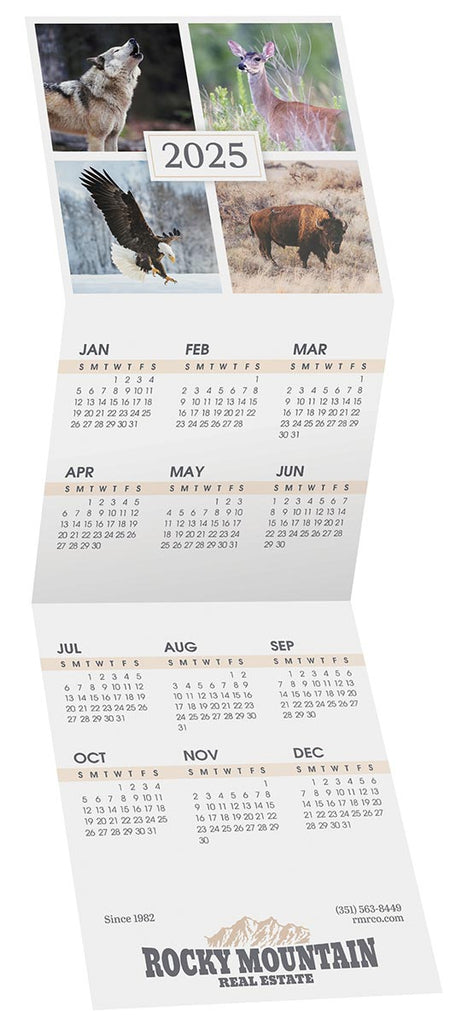 American Wildlife Promotional Calendar Personalized w/Your Logo – On The  Ball Promotions