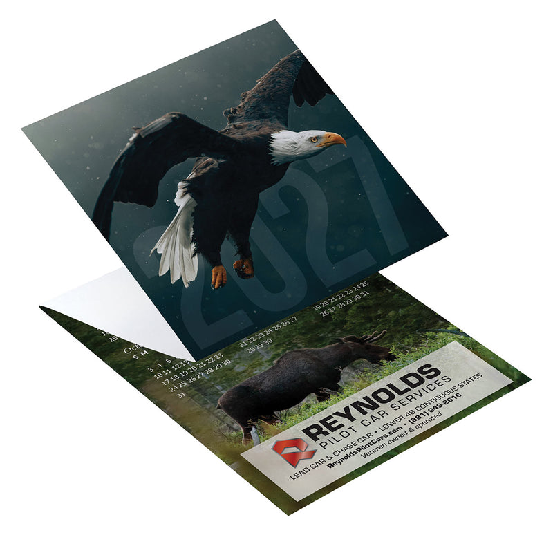 Wildlife Tri Fold Calendar