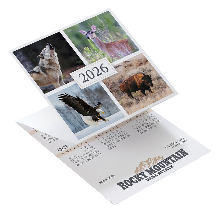 Wildlife Tri Fold Calendar