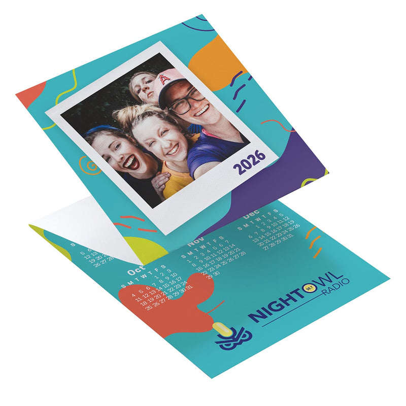 Custom Photo Tri Fold Calendar