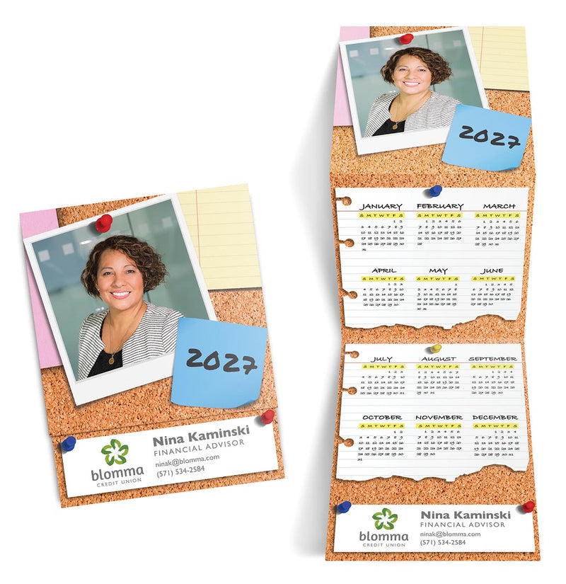 Custom Photo Tri Fold Calendar