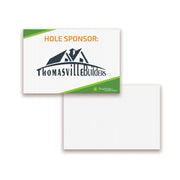18x12 yard sign for golf tournament sponsor