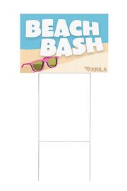 18x12 yard sign with metal stake