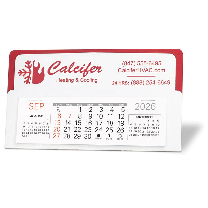 Discreet Desk Calendar