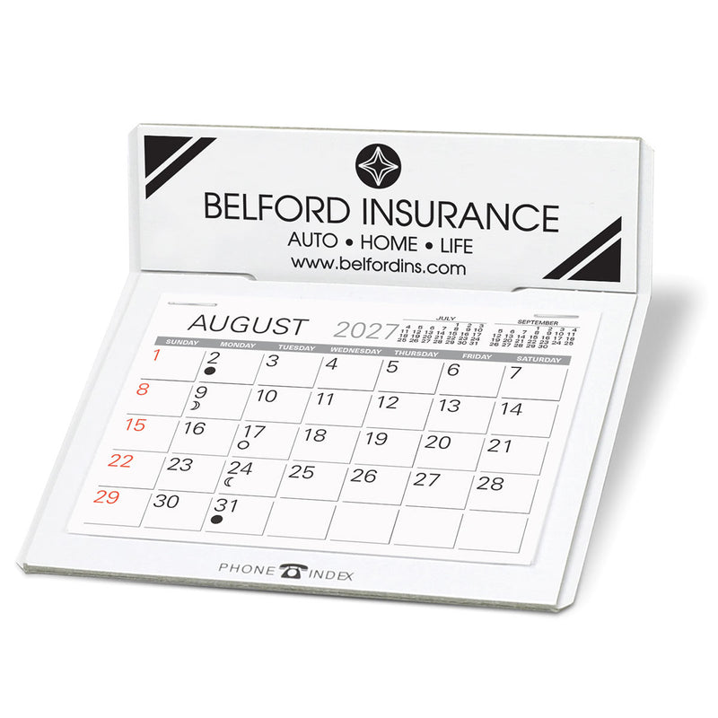 Prudent Desk Calendar