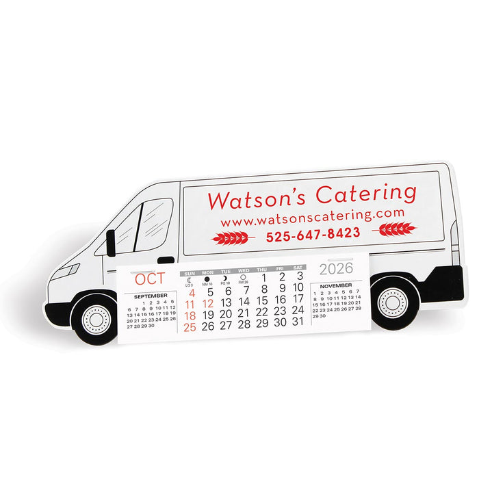 Service Van Desk Calendar