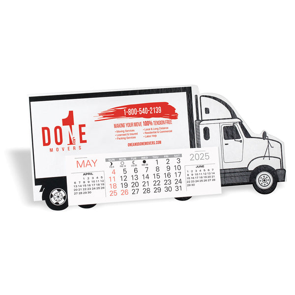 Semi Truck Desk Calendar