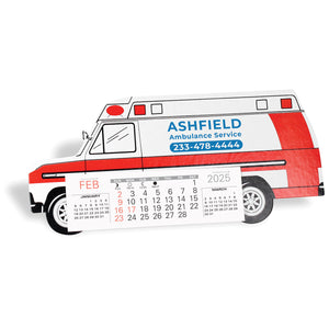 Ambulance Van Desk Calendar