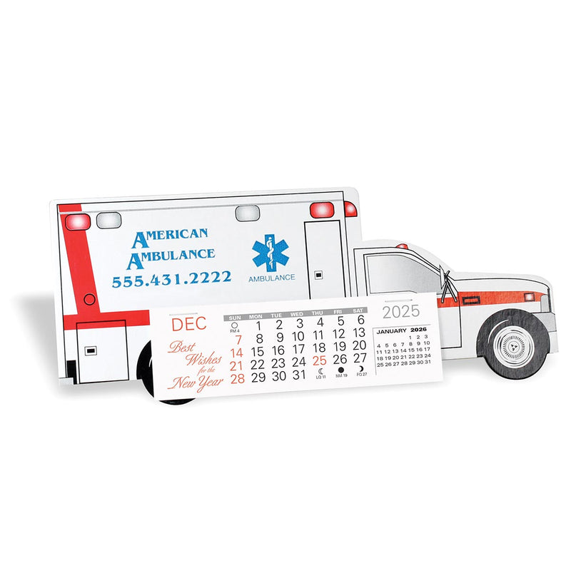 Emergency Ambulance Desk Calendar