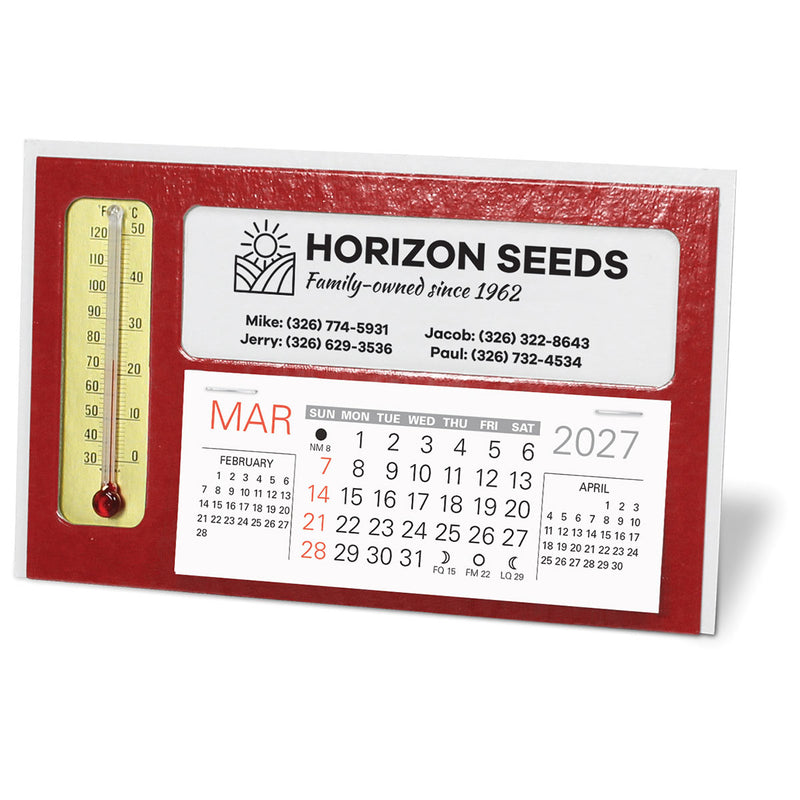 Window Thermometer Calendar