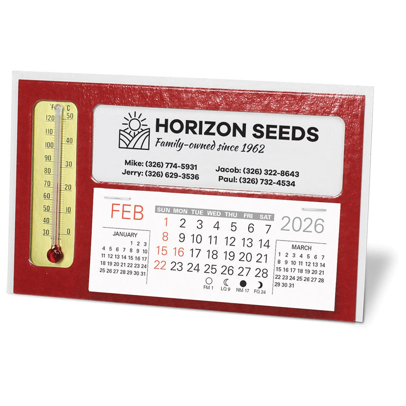 Window Thermometer Calendar