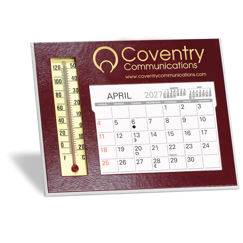 Emissary Thermometer Desk Calendar