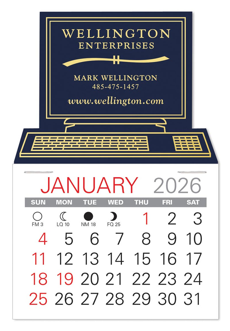 Computer Value Stick Calendar
