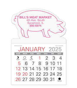 Pig Value Stick Calendar