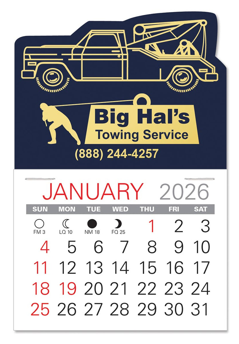 Wrecker Value Stick Calendar
