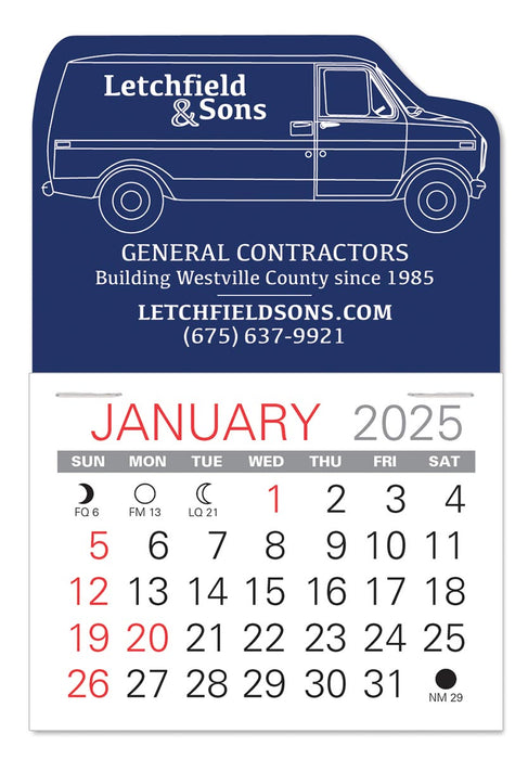 Van Value Stick Calendar