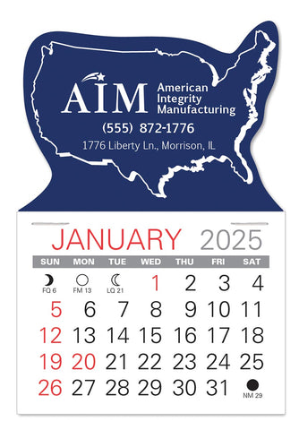 USA Value Stick Calendar