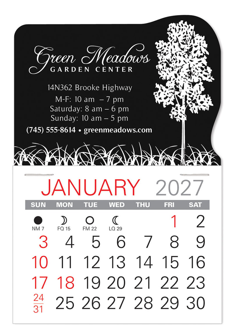 Landscape Value Stick Calendar