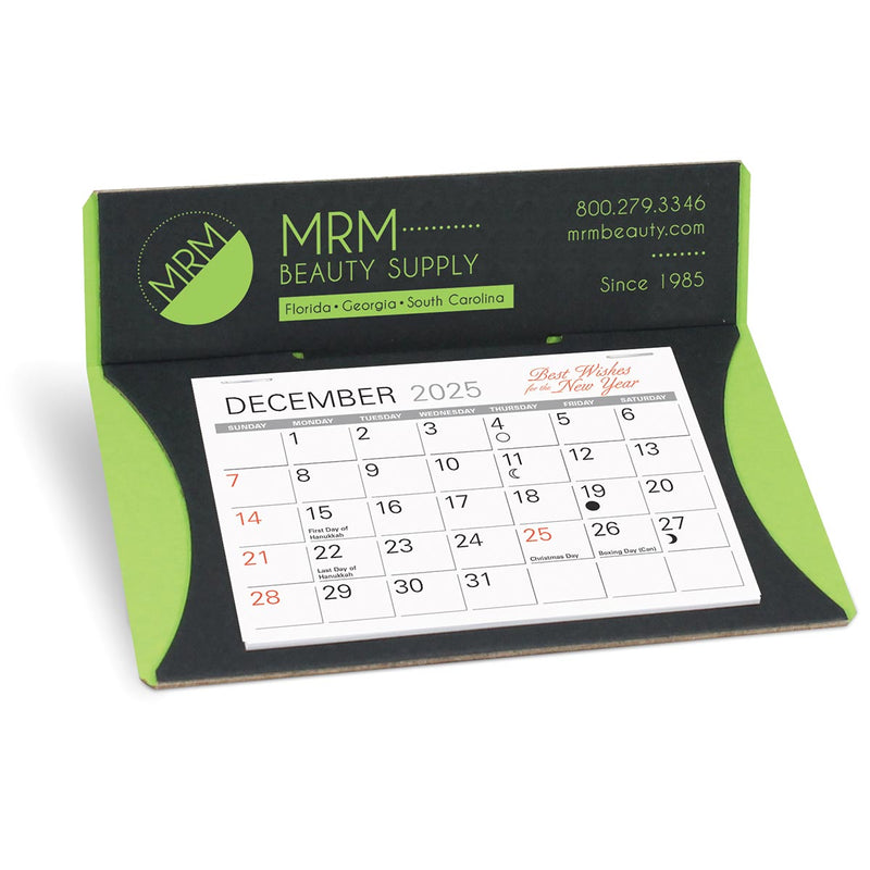 Crescent Desk Calendar