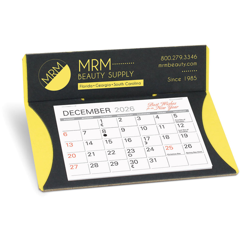 Crescent Desk Calendar