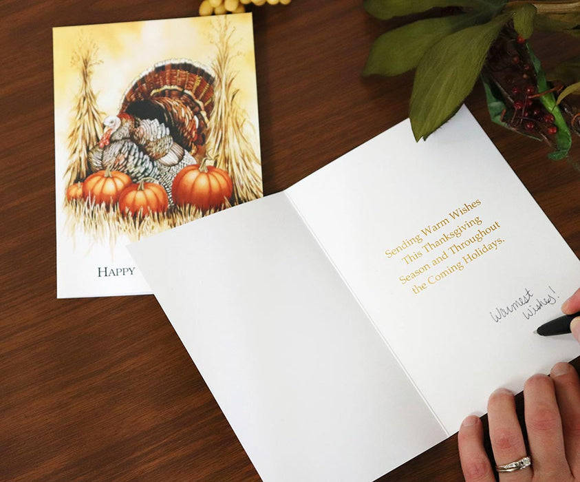 Turkey Thanksgiving Card