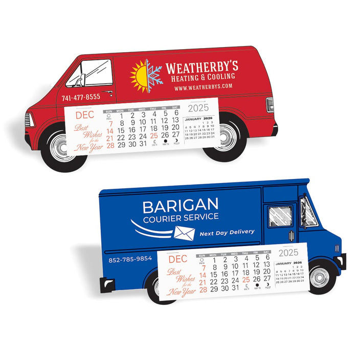 Custom Printed Truck Calendars