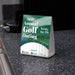 Golf outing table tent ad