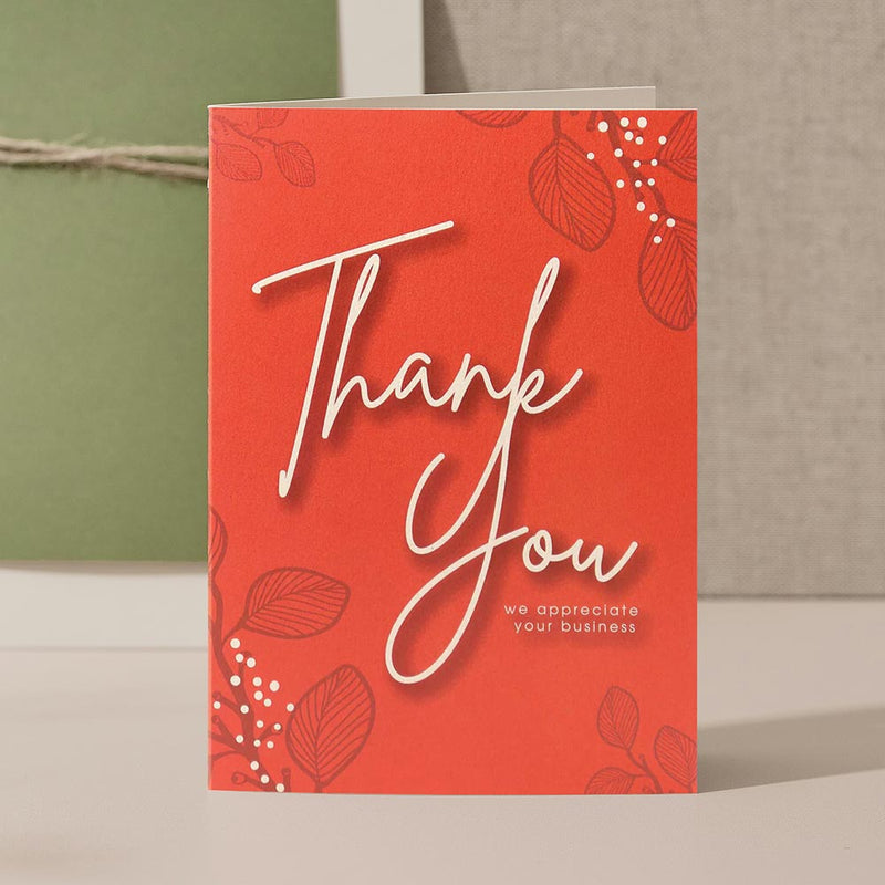 Natural Thank You Greeting Card