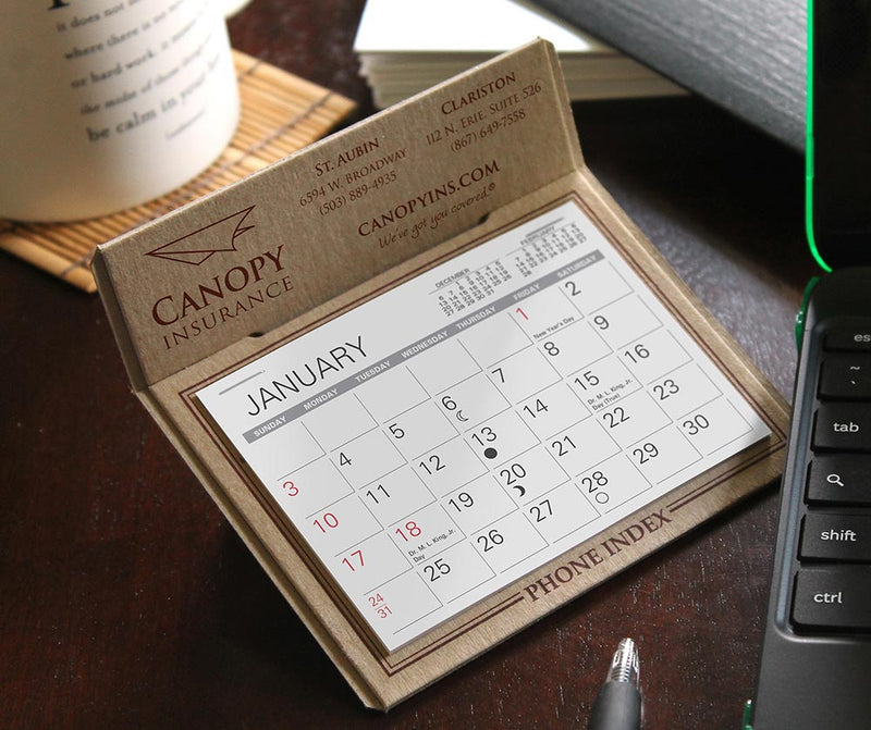 Forest Desk Calendar