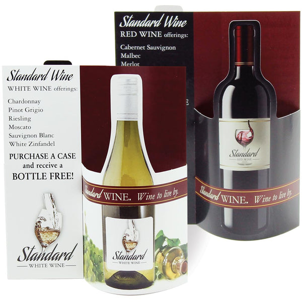 Wine Combo Wave Table Tent
