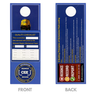 CSX Cab and Rules Cards