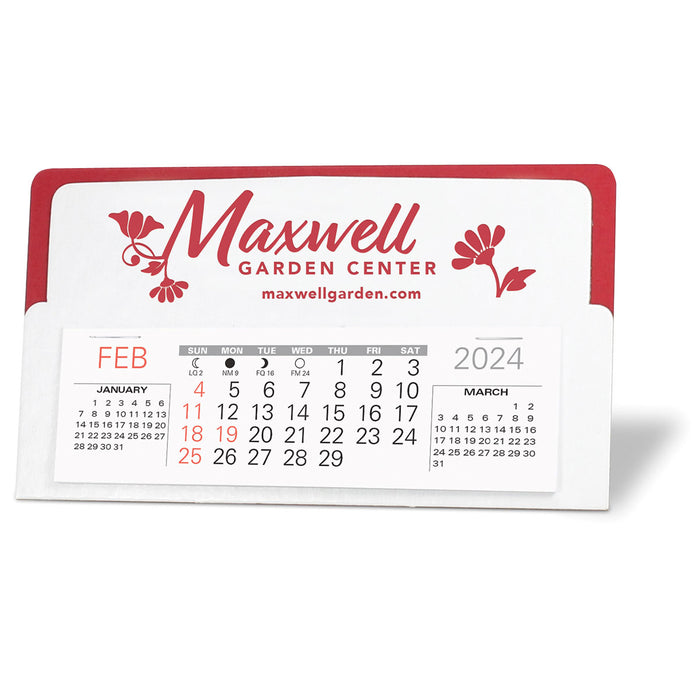 Discreet Desk Calendar