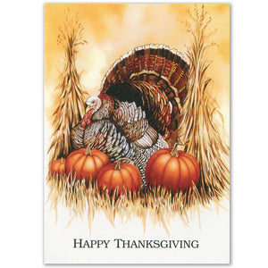 Turkey Thanksgiving Card