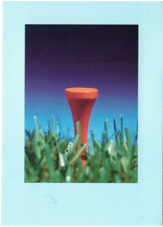 Golf Tee Golf Greeting Card